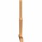 Ekena Millwork Saratoga Timber Gable Bracket, Western Red Cedar, 96"W x 48"H x 3 1/2"D x 3 1/2"F, 12/12 Pitch GBW096X48X0404SAR00SWR - alternate 4